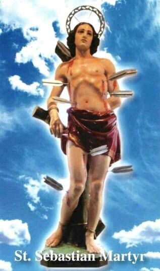 St. Sebastian  pray for us Saint Sebastian Art, St Stephen Martyr, St Sebastian Painting, St Sebastian Statue, San Sebastian Film Festival, St Sebastian, Earth Pictures, Pray For Us, Jesus Images