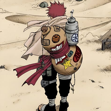 Naruto Manga Icon, Naruto Manga, One Piece Drawing, Manga Icon, Naruto Art, Naruto Characters, Comic Character, The Sand, Manga Comics