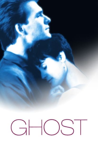 After a young man is murdered, his spirit stays behind to warn his lover of impending danger, with the help of a reluctant psychic. Ghost Movie Poster, Ghost 1990, Ghost Movie, Ghost Movies, Danger Girl, Schindler's List, Tony Goldwyn, Movie Streaming, Patrick Swayze