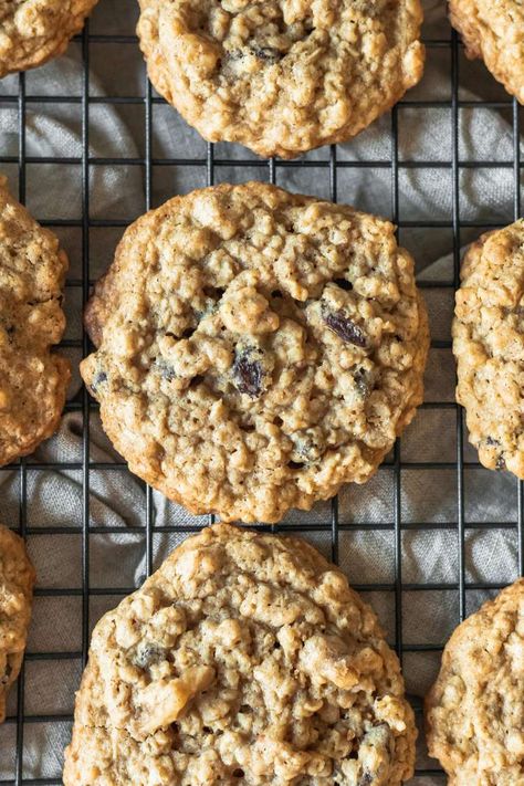 Original Oatmeal Cookie Recipe, Best Oatmeal Raisin Cookies, Cookie Recipes Oatmeal Raisin, Oatmeal Raisin Cookies Chewy, Homemade Oatmeal, Favorite Cookie Recipe, Oatmeal Cookie Recipes, Best Oatmeal, Oatmeal Raisin Cookies