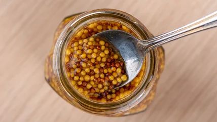 Pickled Mustard Seeds Are The Secret Ingredient For Flavor-Packed Vinaigrettes Pickled Mustard Seeds, Basic Brine, Brine Recipe, Mustard Seeds, Pickled Onions, Secret Ingredient, Deviled Eggs, Mustard Seed, Daily Meals