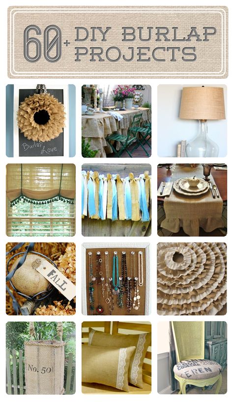 This pre-owned thredUP item is like new and in excellent condition. Painted Furniture Ideas, Burlap Projects, Burlap Decor, Diy Burlap, Country Decorating, Burlap Crafts, Crafty Projects, Crafty Craft, Crafty Diy