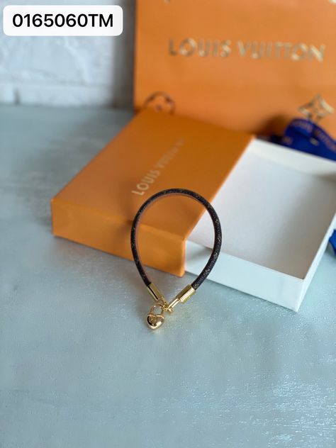 Louis Vuitton leather lock bracelet Louis Vuitton Leather Bracelet, Lock Bracelet, Bracelet Stack, Leather Bracelet, Jewelry Accessories, Louis Vuitton, Hoop Earrings, Bracelet, Leather