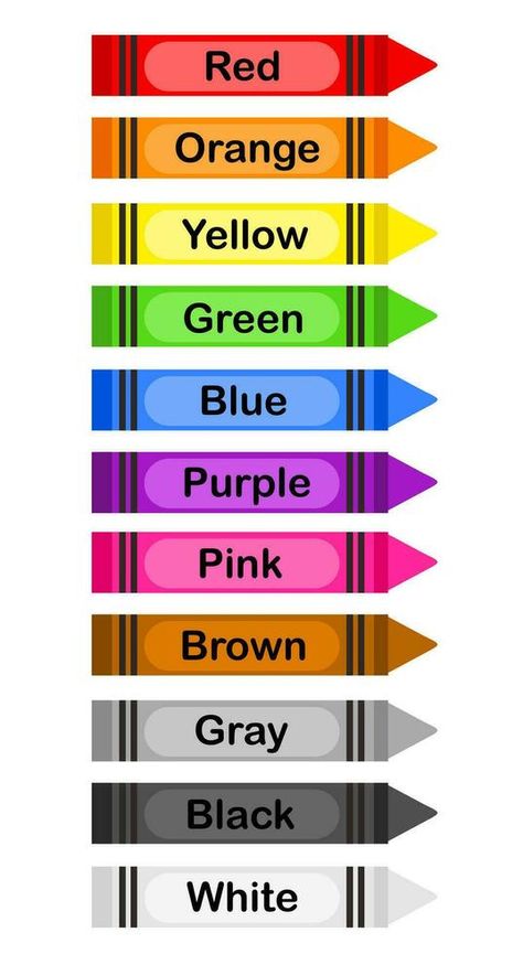 Learning Colours Printables, Colors To Teach Preschoolers, Learning Colors Kindergarten, Worksheets For Kindergarten Colors, Teaching English Kindergarten, Learning Materials For Kindergarten, Color Images Pictures, Preschool Learning Printables, Color For Kindergarten Learning