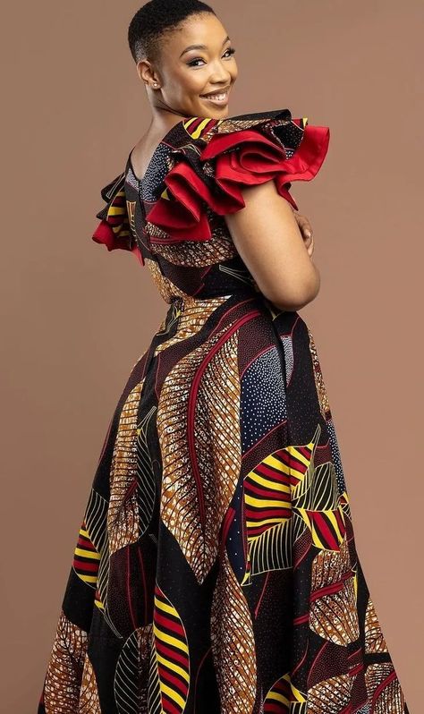 20 African attire dresses for ladies 2023 » YKM Media Phinifa Designs, African Traditional Wear, Dresses For Ladies, African Attire Dresses, Long African Dresses, African Print Dress Ankara, African Dresses For Kids, Short African Dresses, Best African Dresses