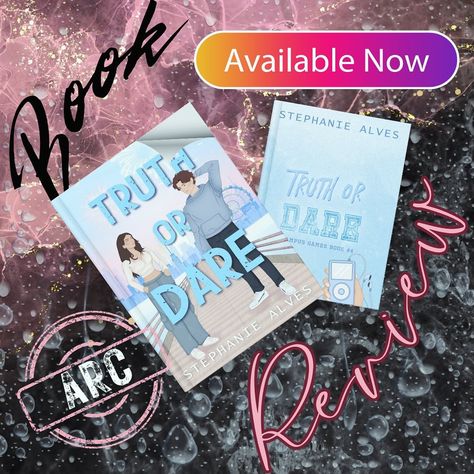 💖ARC REVIEW💖 🎉Happy Release Day🎉 📚Truth or Dare by @stephanie.alves_author 🎧Book 4 of the Campus Games series is now available on KU. 🩷You can get started with Book 1 Never Have I Ever also availble on KU with the rest of the series *Edits are mine photos are not* #bookreview #arc #bookrecommendations #campusgames #truthordare #summer #hefallsfirst #forcedproximity #friendstolovers #cinnamonroll #ku #availablenow #newrelease Tessa Dare Books, Stephanie Archer Books, Ally Carter Books, Basketball Romance Books, Hockey Books Romance, Truth And Dare, Truth Or Dare, Never Have I Ever, Book 1