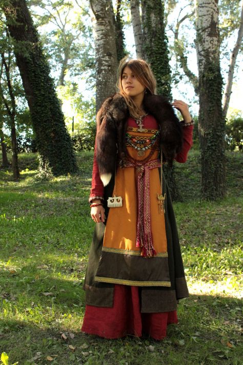 Viking Outfit, Viking Apron Dress, Norse Clothing, Viking Garb, Medieval Garb, Viking Dress, Viking Wedding, Viking Costume, Viking Women