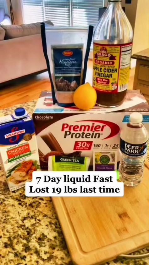 7 Day Liquid Fast | Keisha Gibson | Keisha Gibson · Original audio | Reels Liquid Detox, Liquid Fast, Green Smoothie Challenge, Premier Protein, Organic Apple Cider, Cold Sores Remedies, Liquid Diet, Smoothie Challenge, Natural Cough Remedies