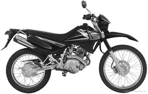 yamaha-xtz125-2002.gif (954×611) Motor Trail, Motos Yamaha, Motorcycle Design, Motocross, Gif, Vehicles, Design, Motorbike Design