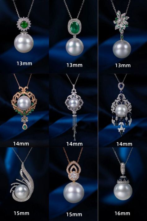 Elevate your elegance with these pearl pendants. Each pendant features a stunning, lustrous White South Sea Pearl, known for its exceptional size and radiant glow. These pearls, combined with meticulously crafted settings, create timeless pieces that exude luxury and sophistication. Perfect for special occasions or everyday elegance, our collection offers a range of designs to suit your style. #finejewelry #promjewelry #pearljewelry Prom Jewelry, Sea Pearl, South Seas, South Sea Pearls, Pearl Pendant, Pearl Jewelry, Timeless Pieces, Special Occasion, Fine Jewelry