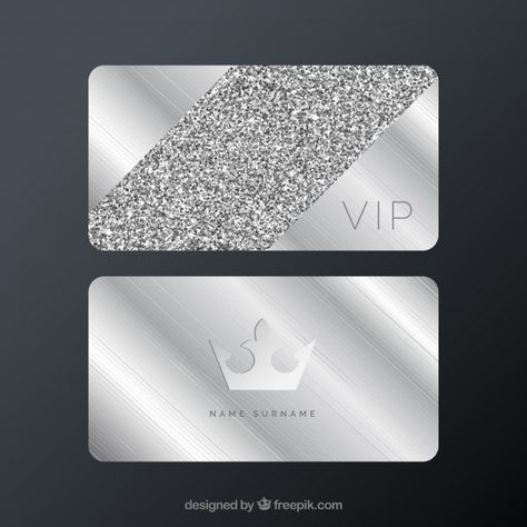 More than a million free vectors, PSD, photos and free icons. Exclusive freebies and all graphic resources that you need for your projects Plastic Business Cards, Silver Card, Member Card, Vip Card, Business Invitation, Luxury Business Cards, Membership Card, Card Business, Visa Card