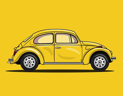 Cars Vector, Punch Buggy, Beetle Drawing, Wedding Couple Cartoon, Beetle Tattoo, Austin Cars, Car Animation, Car Iphone Wallpaper, Beetle Art