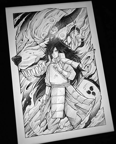 Madara Pencil Sketches, Drawing Of Madara Uchiha, Madara Sketches, Madara Uchiha Sketch, Madara Uchiha Drawing, Madara Drawing, Ochre Fox, Naruto Drawings Easy, Manga Coloring Book