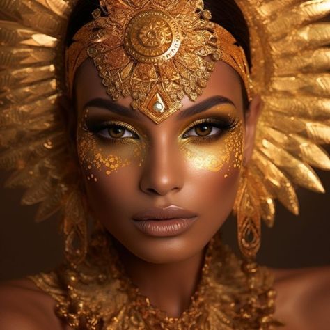 Golden Goddess Glow Golden Sun Makeup, Sun Inspired Makeup, Sun Goddess Makeup, Gold Goddess Makeup, Glowy Dewy Makeup, Greek Goddess Photoshoot, Greek Goddess Makeup, Sun Kingdom, Casino Restaurant