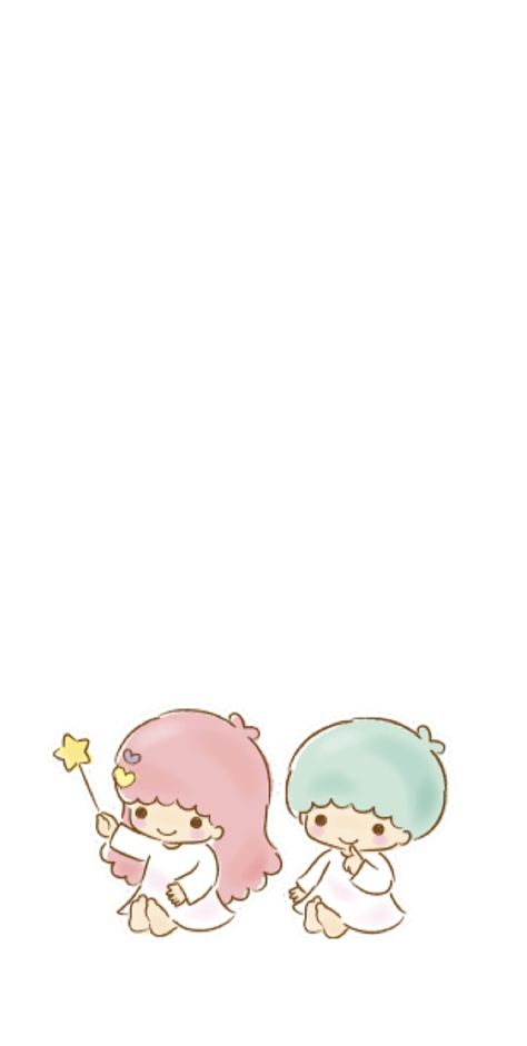 Sanrio Kiki And Lala Wallpaper, Kiki Little Twin Stars, Little Twin Stars Wallpaper, Twin Birthday Cakes, Owl Wallpaper, Cute Headers, Sanrio Wallpaper, Twin Birthday, Comic Art Girls