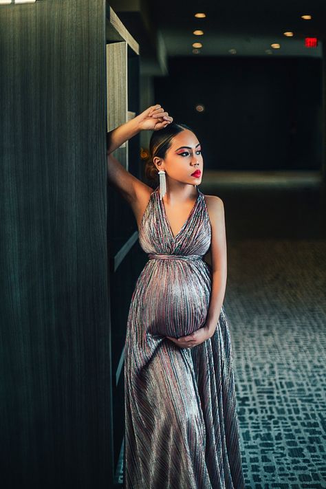 Pregnant Cocktail Dress, Pregnant Formal Dress, Catherine Deane, Couple Pregnancy Photoshoot, Formal Maternity Dress, Pregnancy Fashion, Dresses For Pregnant Women, Shower Outfits, Pregnancy Style