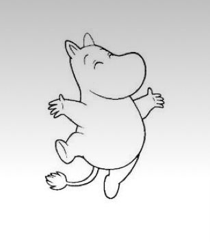 Moomin Sketch, Moomin Drawing, Moomins Aesthetic, Moomin Art, Moomin Tattoo, Little My Moomin, Cute Doodles, Cute Cartoon Wallpapers, Cartoon Wallpaper