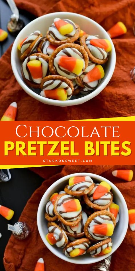 Make Halloween extra special with our easiest chocolate pretzel bites recipe! These soft, chocolate pretzel treats are simple to prepare and ideal for Halloween treats to make and party ideas. Save this chocolate pretzel treat recipe for a yummy Halloween party idea! Pretzel Chocolate Bites, Pretzel Bites Recipe, Pretzel Chocolate, Halloween Pretzels, Halloween Treats To Make, Pretzel Bites Recipes, Pretzel Treats, Treats To Make, Chocolate Bites