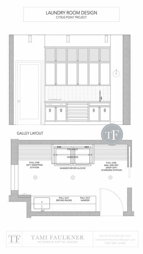 Square Laundry Room Layout, Laundry Room Pantry Combo Ideas, Galley Laundry Room Ideas, Laundry Room Layout Floor Plans, Galley Laundry Room, Galley Laundry, Laundry Room Dimensions, Mud Room Laundry Room Combo, Tami Faulkner