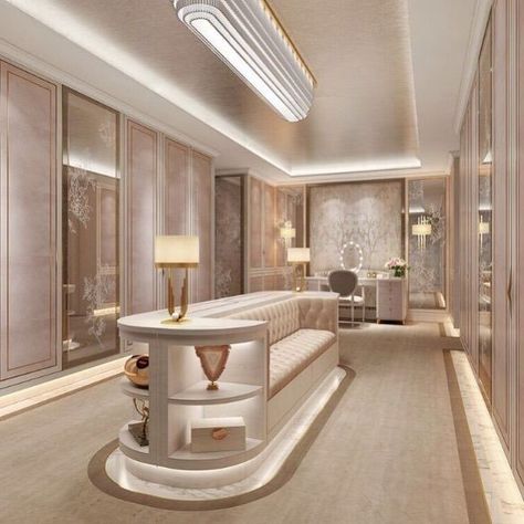 Dream Closet Design, Luxury Closets Design, Luxury House Interior Design, Classic Home Decor, Dream House Rooms, Luxury Rooms, Luxury Homes Interior, Luxury Homes Dream Houses, Luxury House Designs