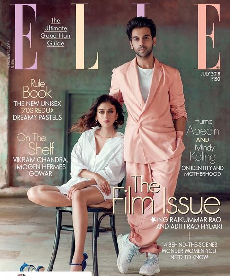 #ThFilmIssue @elleindiaofficial.... thrilled to share this special cover with my dearest and super talent friend @rajkummar_rao #Repost… Prenuptial Photoshoot, Rajkummar Rao, Engagement Events, Vogue Magazine Covers, India Fashion Week, Mr Perfect, Bollywood Couples, Hair Guide, Magazine Cover Design