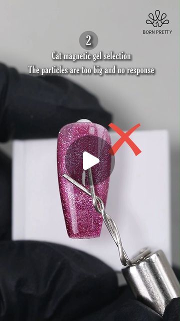 169K views · 6K likes | BORN PRETTY Official on Instagram: "Nail tips time!🤩 Why your heart shape cat eye nail failed?💗 Check out this video!🥰  Using #bornpretty 🌙Moonlight Cat Magnetic Gel:07 (ID57450)  Tap the bio and search the product id to find more colors.  #allshineonme #nailtips #nailgel #nailart #nailsdesign #gelnail #naillover #nailsonﬂeek #nails2inspire #nailartist #nailswag #nailtech #heartcateye" Magnetic Cat Eye Nails, Heart Cat Eye Nails, Cats Eye Nails, Cat Eye Nail, Fancy Nail Art, Eye Nail Art, Heart Magnets, Magnetic Nails, Cat Eye Nails