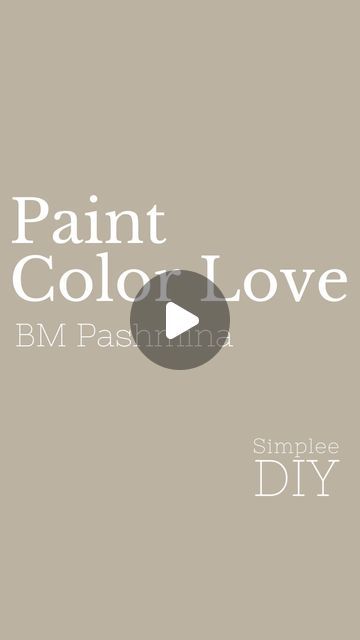 Pashmina Benjamin Moore Exterior, Bm Pashmina, Pashmina Benjamin Moore, Anew Gray Sherwin Williams, Anew Gray, Neutral Paint Color, Sherwin Williams Colors, House Updates, Farmhouse Paint