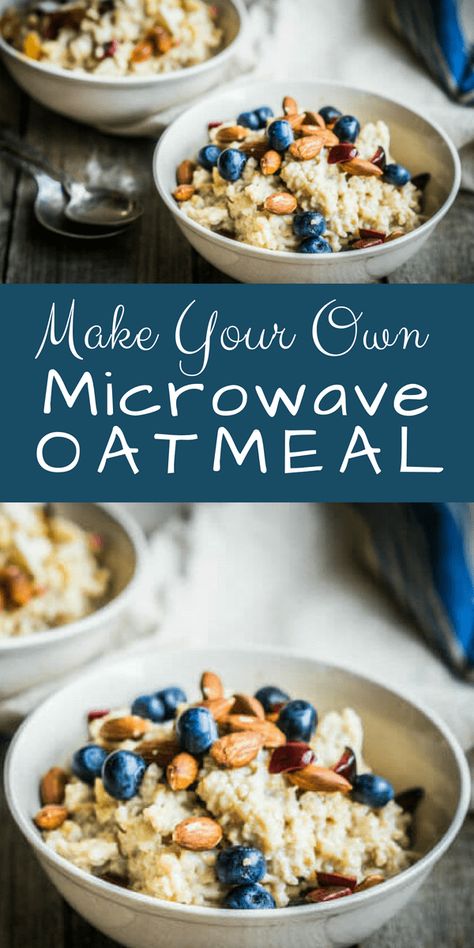 Microwave Rolled Oats, Oatmeal For One Person, How To Make Oatmeal In Microwave, Quick Oats Recipes Breakfast Microwave, Oatmeal Microwave Recipes, Microwave Oatmeal Recipes, Expensive Breakfast, How To Prepare Oatmeal, Quick Oat Recipes