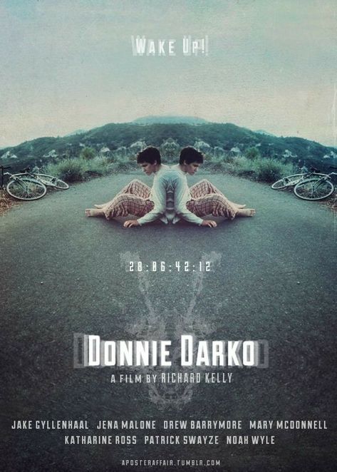 Donnie Darko Movie Poster, Danny Darko, Donnie Darko Poster, Donnie Darko Movie, Theatre Posters, Katharine Ross, Jena Malone, Donnie Darko, Vintage Poster Design