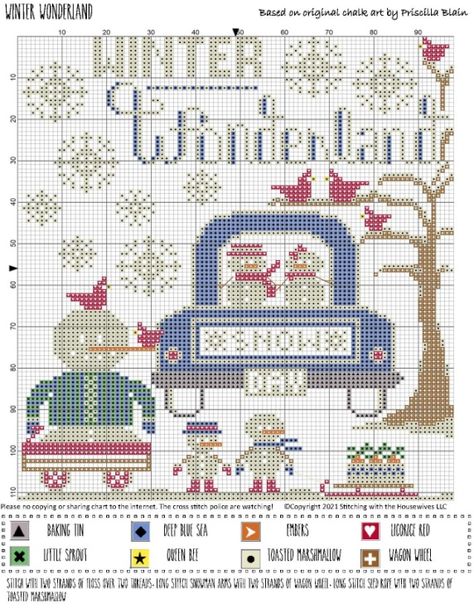 Stitching With The Housewives, Snowman Cross Stitch Pattern, Cross Stitch Gallery, Cross Stitch Magazines, Cross Stitch Freebies, Xmas Cross Stitch, Just Cross Stitch, Winter Cross Stitch, Cross Stitch Love