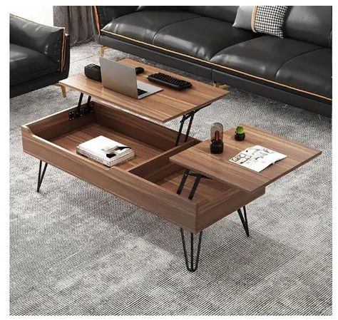 Dual-Purpose Home Office Furniture for Small Spaces 1 Foldable Coffee Table, Bedroom Coffee Table, Small Apartment Coffee Table, Sofa Nordic, Nordic Style Living Room, Lift Coffee Table, Storage Bedroom, Lift Design, Lift Top Coffee Table