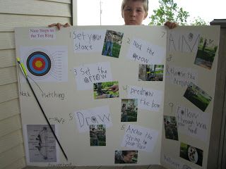 There's no place like Home: Dev's 4-H Projects 4h Archery Poster Ideas, 4-h Shooting Sports Poster Ideas, Sports Poster Ideas, 4 H Projects, Archery For Kids, 4-h Poster Ideas, 4h Projects, 4h Ideas, 4 H Club