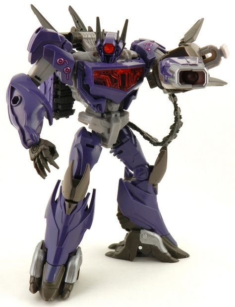 Transformers: Prime Shockwave Transformers Prime Toys, Transformers Prime Shockwave, Transformers Shockwave, Transformers Decorations, Transformer Toys, Shockwave Transformers, Transformers Figures, Beast Hunters, Transformers Film