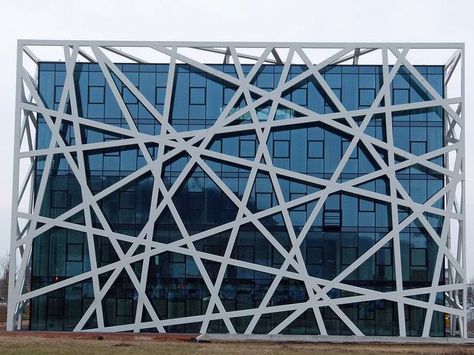 Lattice Architecture, Interesting Buildings, Principles Of Design, Amazing Buildings, Beautiful Interior Design, Building Facade, Facade Architecture, Futuristic Architecture, Facade Design