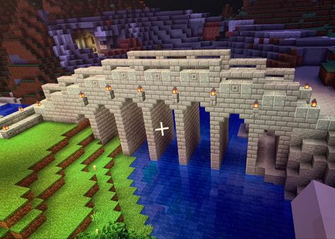 Stone Brick Bridge Minecraft, Brick Bridge, Stone Bridge, Minecraft, Bridge, Geek Stuff, Building, Stone, Pins