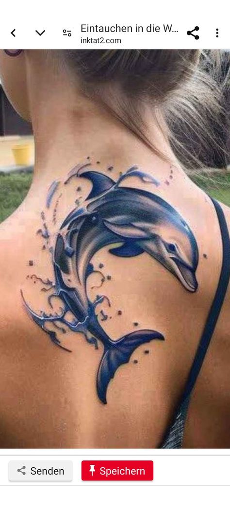 Dolphin Shoulder Tattoo, 3 Dolphin Tattoo, Dolphins Tattoo For Women, Dolphin Memorial Tattoo, Dolphin Tattoos For Women, Dolphin Tattoo For Women, Tattoo Dolphin, Dolphin Tattoo Design, Dolphin Tattoo Meaning