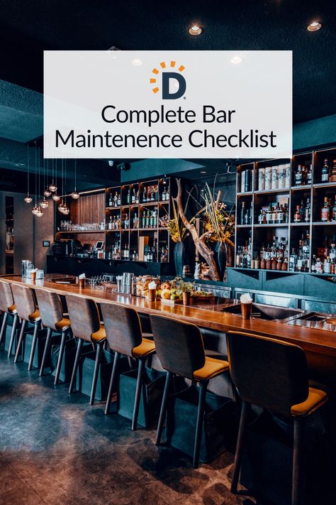 Serving great dirty martinis is one thing, but a dirty bar? No way! Ensure a spotless and inviting space with our daily and weekly checklist. #BarPrep #ThanksgivingCheers #CleanAndReady Taking Out The Trash, Weekly Checklist, Brewery Bar, Restaurant Cleaning, Fresh Squeezed Juice, Dumpster Rental, Maintenance Checklist, Weekly Cleaning, Dirty Martini