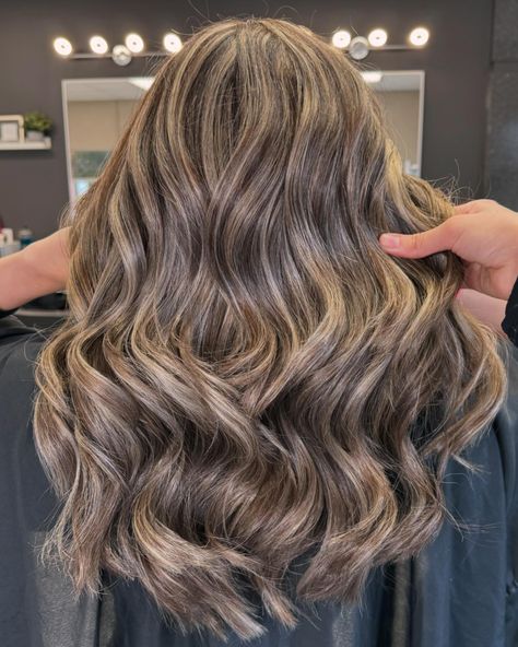 Brassy box dyed hair to a beautiful mushroom blonde balayage with a cool base #VancouverHairstylist #VancouverHair #VanCityHair #VancouverSalon #YVRHairstylist #VancouverStyle #VancouverBeauty #VancouverMakeover #LowerMainland #VancouverHairstylist #BCBeauty #VancouverHair #SurreyHair #RichmondHairstylist #LangleyHair #FraserValley #VancouverBeauty #LowerMainlandBeauty Box Dyed Hair, Mushroom Blonde Balayage, Mushroom Blonde, Brassy Blonde Hair, Brassy Blonde, Box Dye, Blonde Balayage, Dyed Hair, Balayage