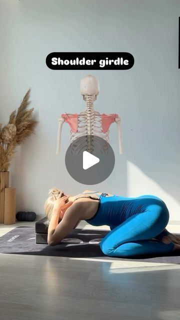 Alex Dalili on Instagram: "The importance of having an active and flexible shoulder girdle and its impact on posture has been emphasized often. Today, a mini routine is offered that combines strength and flexibility work. This combination is ideal for working on the shoulders, given their high mobility and the necessity for strength. In this video, the first two exercises are focused on strengthening the shoulder girdle muscles.

Repost @julia_probody (thank you) 

#ShoulderGirdle #Posture #Flexibility #StrengthTraining #ShoulderWorkout #FitnessRoutine #ExerciseTips #HealthAndFitness #Stretching #StrongShoulders #ActiveLifestyle #Mobility #ShoulderStrength #Yoga #Pilates #WorkoutRoutine #FitnessGoals #HealthyLiving #BodyStrength #FitnessJourney #ShoulderFlexibility #StrengthAndFlexibility Shoulder Strengthening Yoga, Shoulder Strengthening Exercises, Flexible Shoulders, Shoulder Flexibility, Shoulder Girdle, Strong Shoulders, Strengthening Exercises, Get Happy, Shoulder Workout