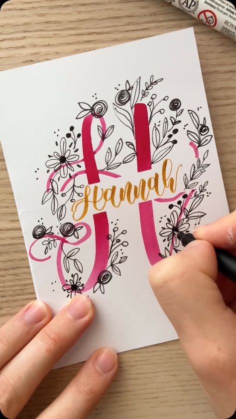 Alina ✨ Calligraphy and Creative Business Educator | I honestly don’t know what I’d do without this skill. I’m so glad that back in 2015, I came across a little video showing calligraphy and... | Instagram Don T Know, Creative Business, Hand Lettering, Calligraphy, Education, Drawings, Quick Saves, Instagram