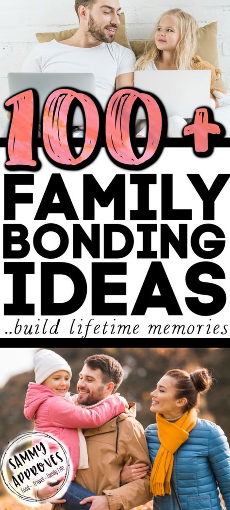 Spend a little time each week on one of these family bonding ideas to grow a closer relationship with your kids. So many fun activity ideas here for family night, vacations, family days with children. #familytime #familynight #kidsactivities #kidsideas #activities #motherhood #parenting #parents #familyhomeevening Family Bonding Ideas, Family Togetherness, Family Bonding Activities, Confidence Kids, Family Fun Night, Bonding Activities, Smart Parenting, Family Bonding, Fun Family Activities