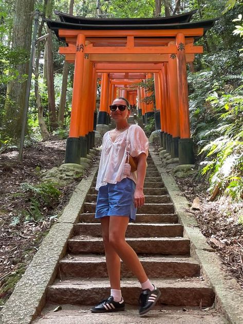 Japan In Summer Outfit, Japan Summer Packing List, Outfits For Japan Trip Summer, Outfits For Japan Trip Spring, Vietnam Ootd Travel Outfits, Japan Summer Style, Japan Travel Outfit Summer, What To Wear In Japan Summer, Summer In Japan Outfit