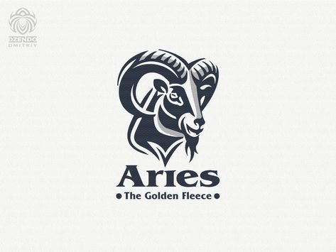 Aries logo by Dmitriy Dzendo on Dribbble Aries Logo, Logo Graphic Design, Logo Art, Learning Design, Logo Graphic, Graphic Design Logo, Global Community, Creative Professional, Logo Design