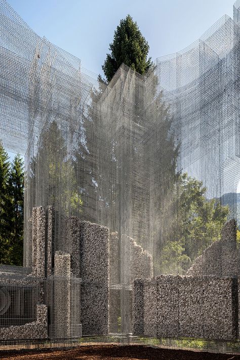 Open Air Museum, Outdoor Installation, Monumental Architecture, Louis Kahn, Kengo Kuma, Air Museum, 3d Modelle, Sculpture Park, Italy Photo