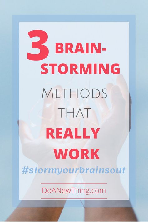 Try one of these three brainstorming methods for getting the most out of your personal or group creative sessions. Brain Parts And Functions, Human Brain Facts, Human Brain Anatomy, Brainstorming Activities, Business Mom, Organizing Time Management, Critical Thinking Questions, Creative Thinking Skills, Brain Facts