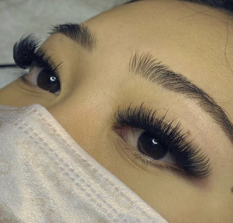 Long Wispy mega volume lashes  on Filipina woman, brown eyes, dark brown eyes, lash extensions, wispy lashes, Wispy Mega Volume Lash Extensions, Wispy Mega Volume, Mega Volume Lash Extensions, Volume Lash Extensions, Pretty Lashes, Wispy Lashes, Volume Lashes, Lash Extensions, Nails Art