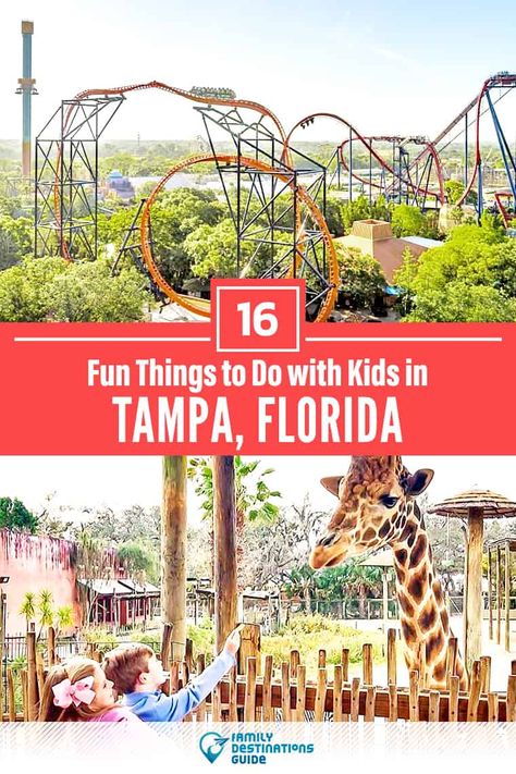 16 Fun Things to Do in Tampa with Kids: The Best, Family-Friendly Attractions! Tampa Family Vacation, Things To Do Tampa Fl, Florida To Do, Things To Do Near Tampa Florida, Tampa Things To Do, What To Do In Tampa Florida, Things To Do In Sarasota Florida, Things To Do In Tampa Florida, Tampa Florida Things To Do In