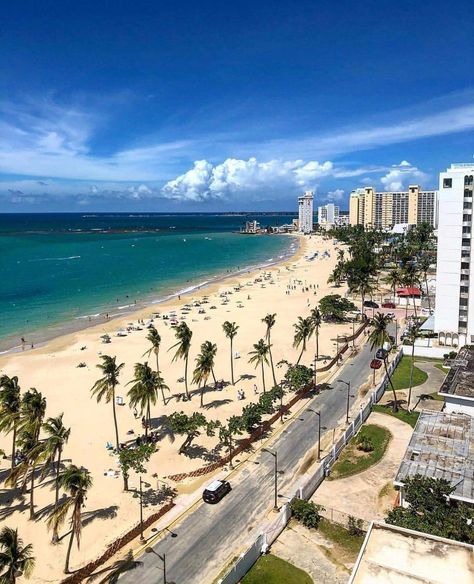 Isla Verde Isla Verde Puerto Rico, Puerto Rico Vacation, Puerto Rico, New York Skyline, Beautiful Places, Vision Board, Collage, Water, Travel