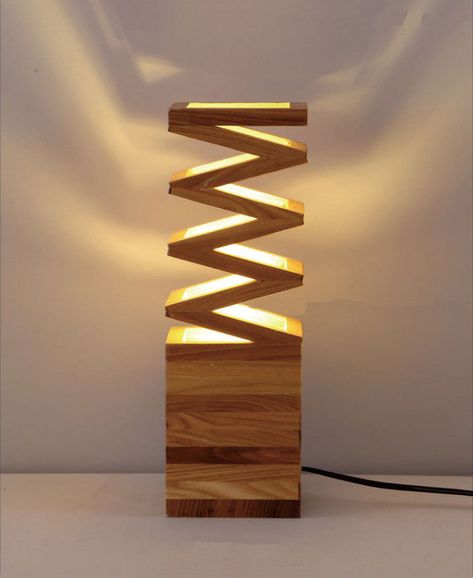 Modern Nordic Wood Spring Bedroom Table Lamp Living Room Bar Wood Table Light Wooden Desk Lamp, Lampe Art Deco, Table Lamps Living Room, Bedroom Bedside Lamp, Light Study, Table Led, Wood Lamp, Living Room Bar, Art Lamp