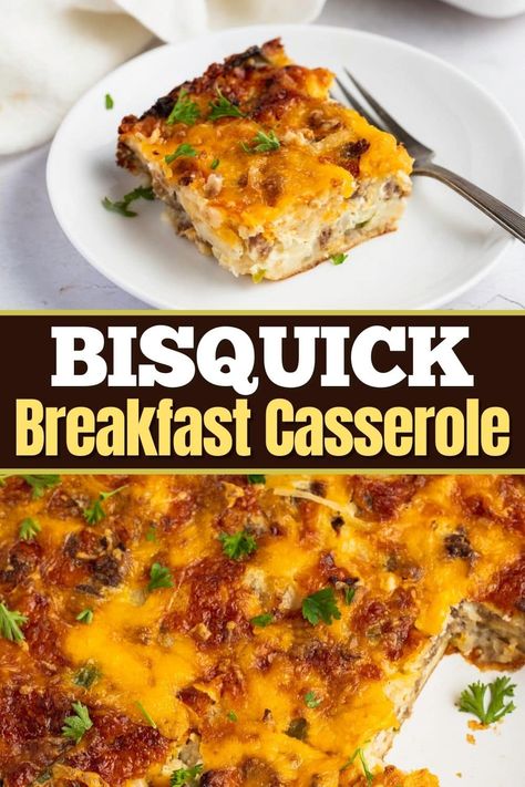 Bisquick Casserole, Breakfast Casserole Bisquick, Bisquick Breakfast Casserole, Bisquick Impossible Quiche Recipe, Bisquick Breakfast, Bisquick Recipes Breakfast, Casserole With Hashbrowns, Breakfast Casserole With Hashbrowns, Baked Breakfast Casserole